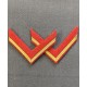 Нарукавный знак воинского различия МЛАДШЕГО ЛЕЙТЕНАНТА  Красной Армии,  обр.1940 г.